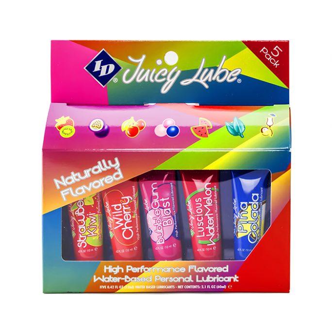 ID Juicy Lube Flavored 5 Pack